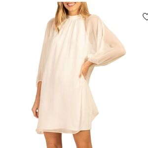 Trina Turk Rhyme Dress in White size medium NWT